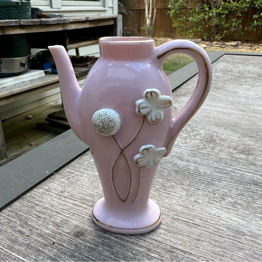 Vintage ACME China Pink Mini Vase / Pitcher